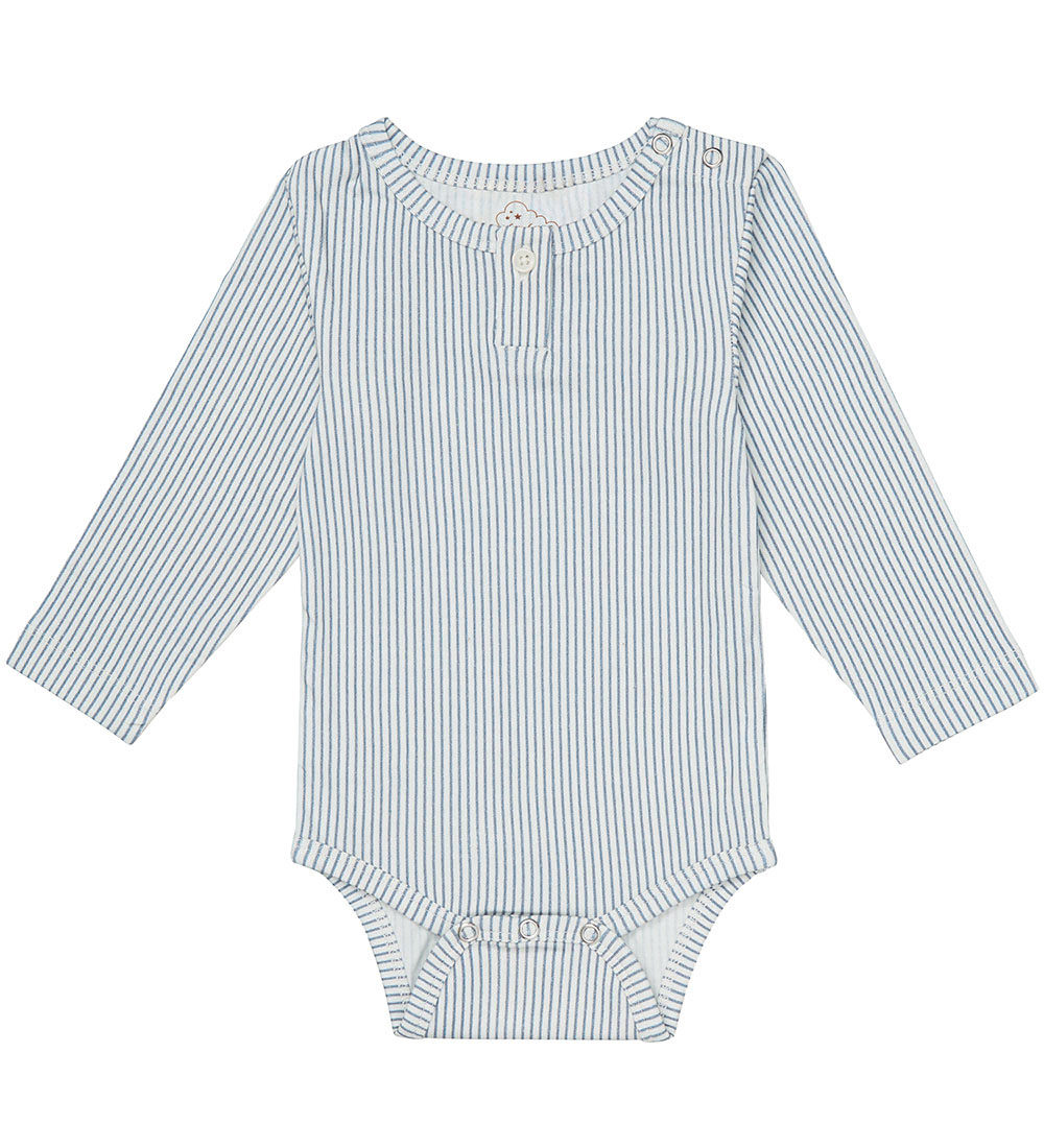 Cam Cam Body l/ä - William - Classic+ Streifen Blue - Cam Cam - 80 - Body L/Ä