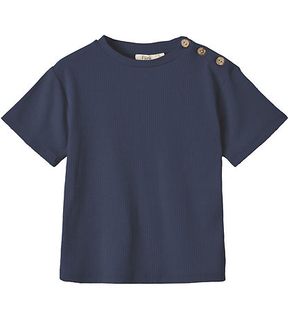 Fliink T-shirt - Rib - Kenna - Insignia Blue