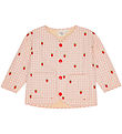 Flöss Jakke - Dolly - Pink Berry Gingham Flöss Jakke - Dolly - Pink Berry Gingham