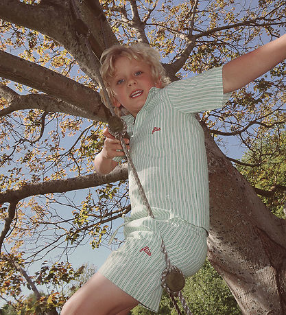 Flöss Skjorte - James - Green/Cloud Flöss Skjorte - James - Green/Cloud