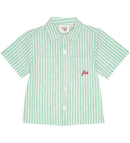 Flöss Skjorte - James - Green/Cloud