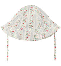 Flöss Solhat - Abigail - Soft White/Bright Blue Flöss Solhat - Abigail - Soft White/Bright Blue