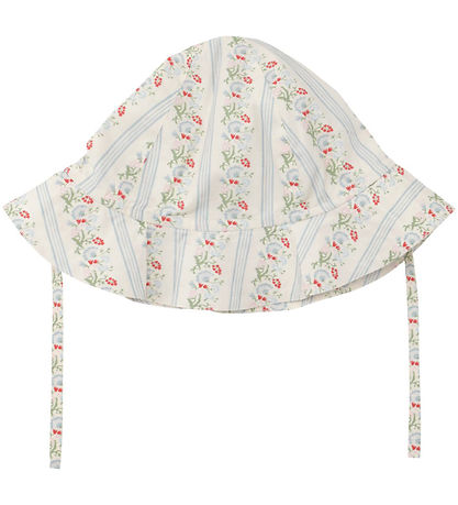 Flöss Solhat - Abigail - Soft White/Bright Blue Flöss Solhat - Abigail - Soft White/Bright Blue