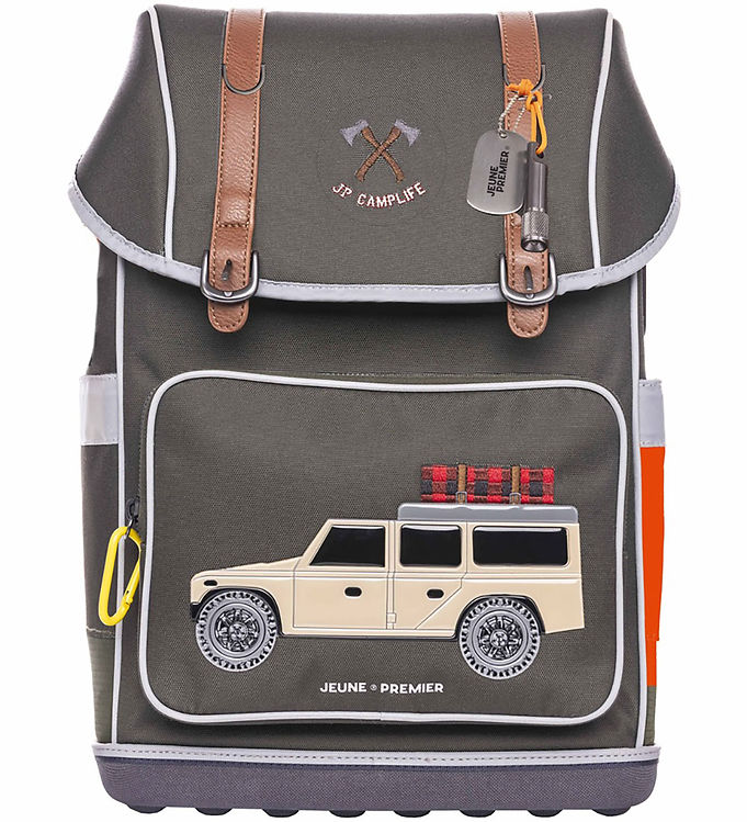 Jeune Premier Skoletaske - 18L - Ergomaxx - Camp Life