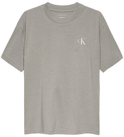Calvin Klein T-shirt - Miami Backprint - Laurel Oak Grey
