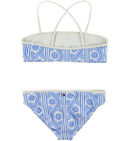 Tommy Hilfiger Bikini - Floral Stripe Blue Spell