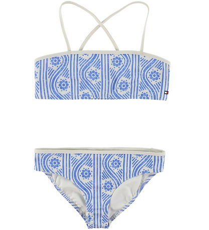 Tommy Hilfiger Bikini - Floral Stripe Blue Spell