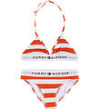 Tommy Hilfiger Bikini - Triangle - Breton Stripe Brilliant Orang Tommy Hilfiger Bikini - Triangle - Breton Stripe Brilliant Orang