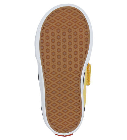 Vans Sko - Classic Slip-On - Gul/Hvidternet
