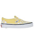 Vans Sko - Classic Slip-On - Gul/Hvidternet Vans Sko - Classic Slip-On - Gul/Hvidternet