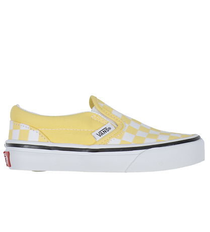 Vans Sko - Classic Slip-On - Gul/Hvidternet