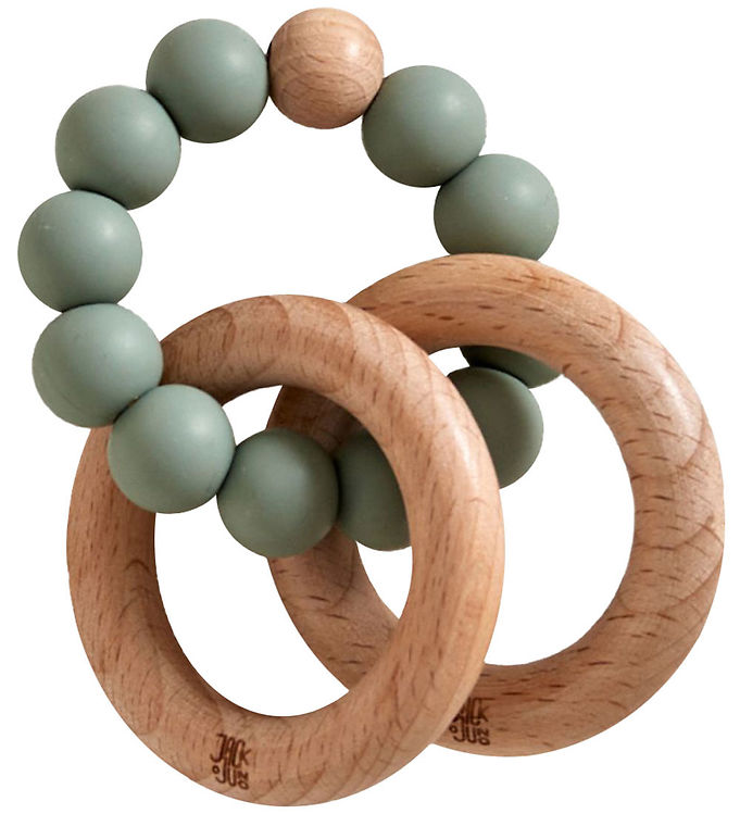 Jack o Juno Bidering - Bøgetræ/Silikone - Bubble - Sage