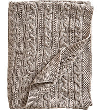 Jack o Juno Tæppe - 80x100 cm - Uld - Oatmeal Jack o Juno Tæppe - 80x100 cm - Uld - Oatmeal