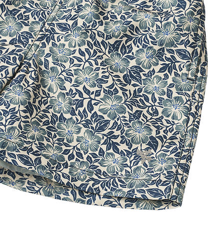 Wheat Badeshorts - Hansi - Blue Hawaii Flowers