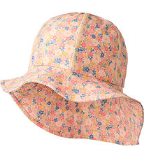 Wheat Badehat - UV40+ - Bora - Multi Flowers Wheat Badehat - UV40+ - Bora - Multi Flowers