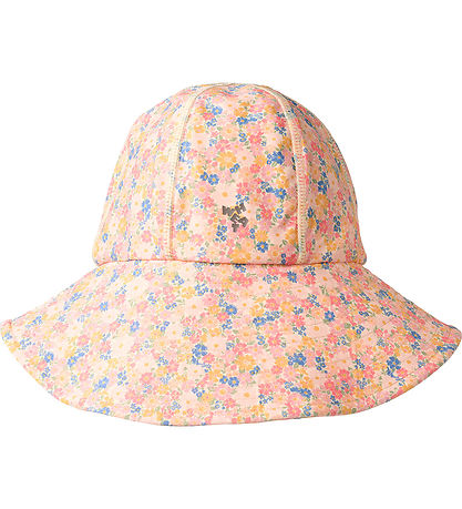 Wheat Badehat - UV40+ - Bora - Multi Flowers Wheat Badehat - UV40+ - Bora - Multi Flowers