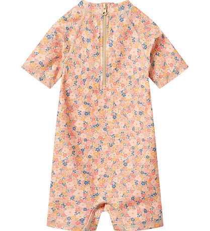 Wheat Badeheldragt - UV40+ - Cas - Multi Flowers Wheat Badeheldragt - UV40+ - Cas - Multi Flowers