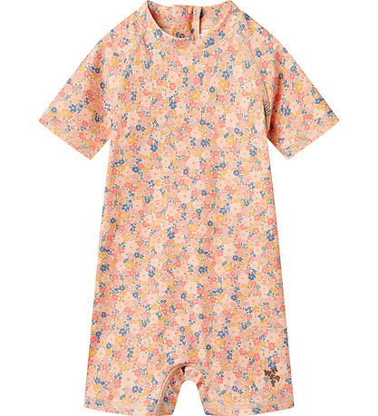 Wheat Badeheldragt - UV40+ - Cas - Multi Flowers