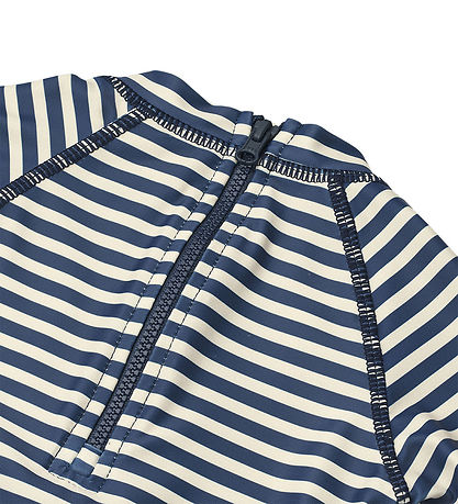 Wheat Badeheldragt - UV40+ - Cas - Blue Stripe Wheat Badeheldragt - UV40+ - Cas - Blue Stripe