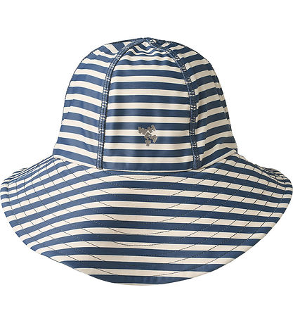 Wheat Badehat - UV40+ - Bora - Blue Stripe