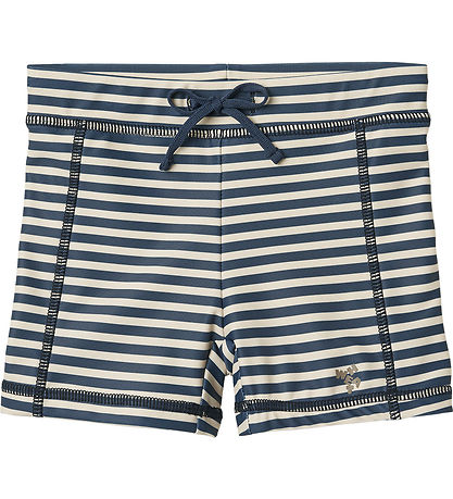 Wheat Swim Trunks - UV40+ - Ulrik - Blue Stripe