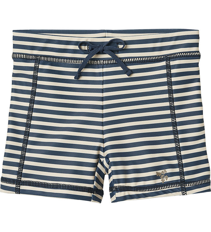Wheat Badebukser - UV40+ - Ulrik - Blue Stripe