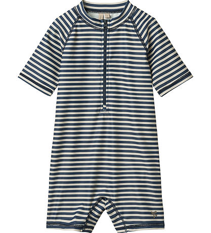 Wheat Badeheldragt - UV40+ - Cas - Blue Stripe Wheat Badeheldragt - UV40+ - Cas - Blue Stripe