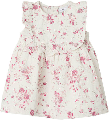 Name It Dress - NbfFembroder - Cloud Dancer Name It Dress - NbfFembroder - Cloud Dancer