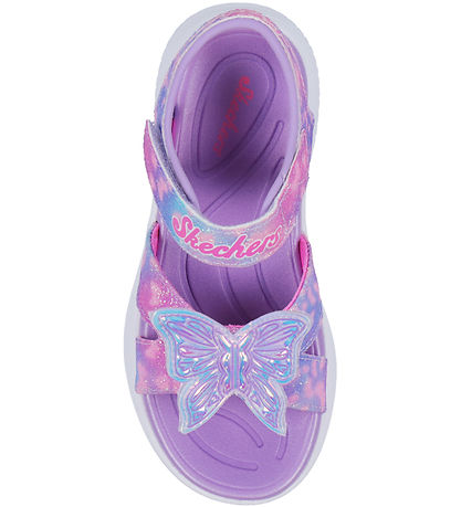 Skechers Sandaler m. Lys - Jumpsters Butterfly Brites - Lavender