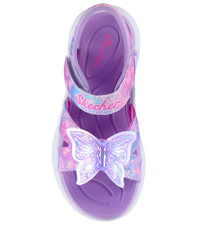 Skechers Sandaler m. Lys - Jumpsters Butterfly Brites - Lavender