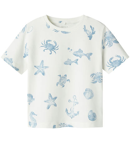 Name It T-shirt - NmmFille - Cloud Dancer Name It T-shirt - NmmFille - Cloud Dancer