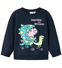 Name It Sweatshirt - NmmFind - Peppa Pig - Navy Blazer Name It Sweatshirt - NmmFind - Peppa Pig - Navy Blazer