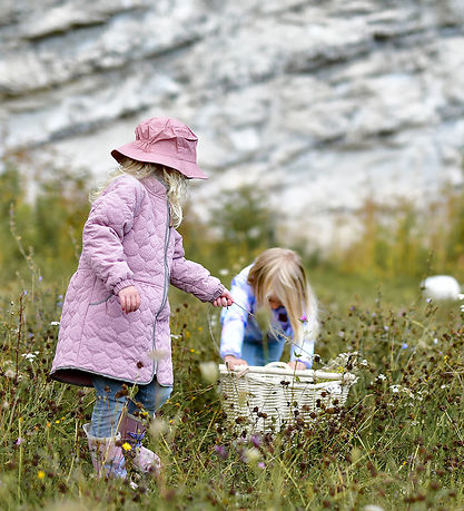 Mikk-Line Termojakke - Woodrose m. Tern