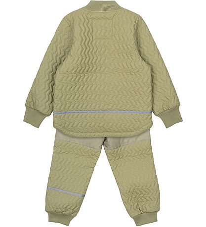 Mikk-Line Termotøj - Duvet - Coated - Gray Green