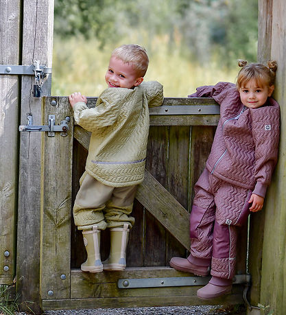 Mikk-Line Termotøj - Duvet - Coated - Gray Green