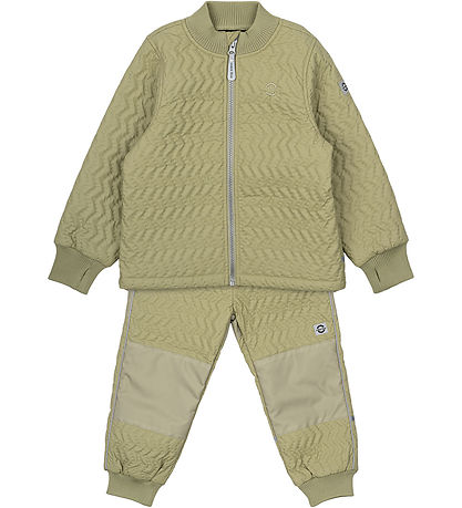 Mikk-Line Termotøj - Duvet - Coated - Gray Green