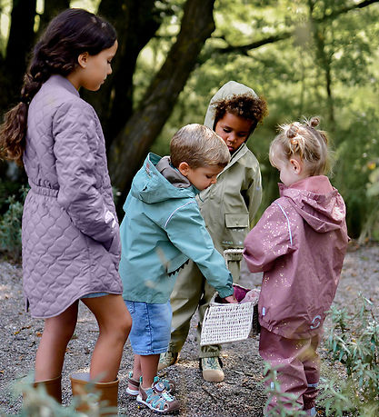 Mikk-Line Termojakke - Duvet - Coated - Dusk