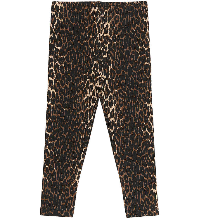 The New Siblings Leggings - Rib - TnstEllie - Oxford Tan AOP