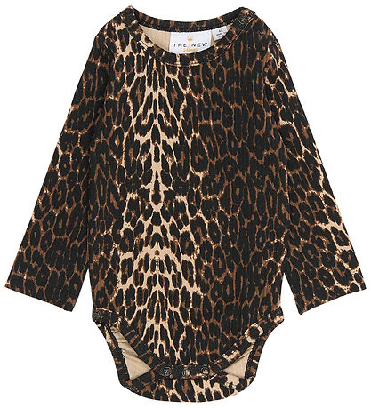 The New Siblings Body l/æ - Rib - TnsBellie - Oxford Tan AOP The New Siblings Body l/æ - Rib - TnsBellie - Oxford Tan AOP