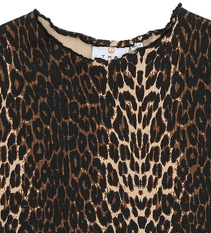 The New T-shirt - Rib - TnEllen - Oxford Tan AOP The New T-shirt - Rib - TnEllen - Oxford Tan AOP