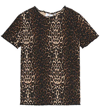 The New T-shirt - Rib - TnEllen - Oxford Tan AOP The New T-shirt - Rib - TnEllen - Oxford Tan AOP