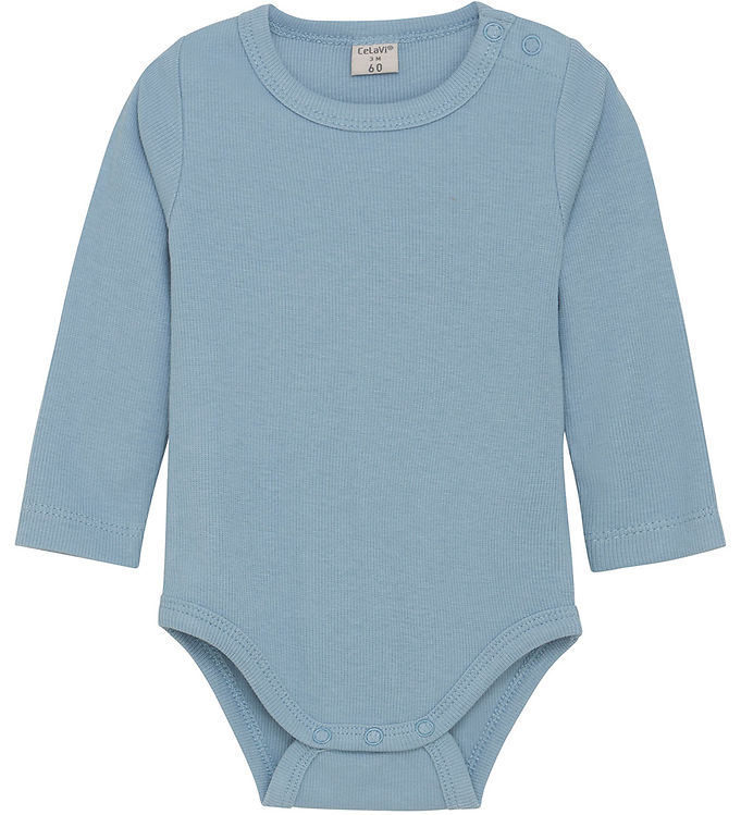 CeLaVi Body l/æ - Rib - Dusty Blue