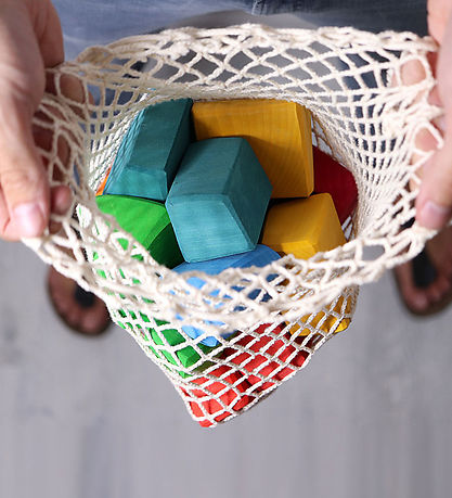 Grimms Byggeklodser - Træ - Waldorf - Multifarvet