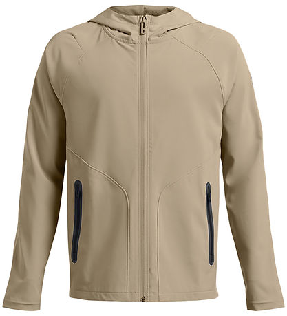 Under Armour Cardigan - Unstoppable Full Zip - City Khaki Under Armour Cardigan - Unstoppable Full Zip - City Khaki