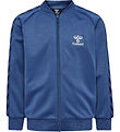 Hummel Cardigan - hmlNewi Zip - True Blue m. Logo Hummel Cardigan - hmlNewi Zip - True Blue m. Logo