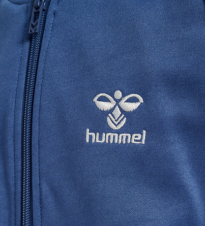 Hummel Cardigan - hmlNewi Zip - True Blue m. Logo Hummel Cardigan - hmlNewi Zip - True Blue m. Logo