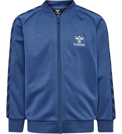 Hummel Cardigan - hmlNewi Zip - True Blue m. Logo