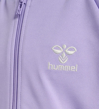 Hummel Cardigan - hmlNoma Zip - Lavender m. Logo