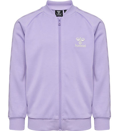 Hummel Cardigan - hmlNoma Zip - Lavender m. Logo