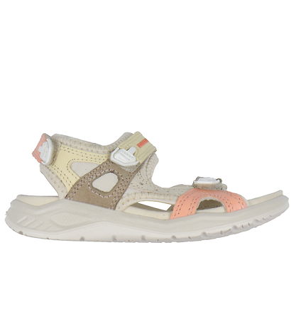 Ecco Sandaler - X-Trinsic K Flat - Multicolor Straw Ecco Sandaler - X-Trinsic K Flat - Multicolor Straw